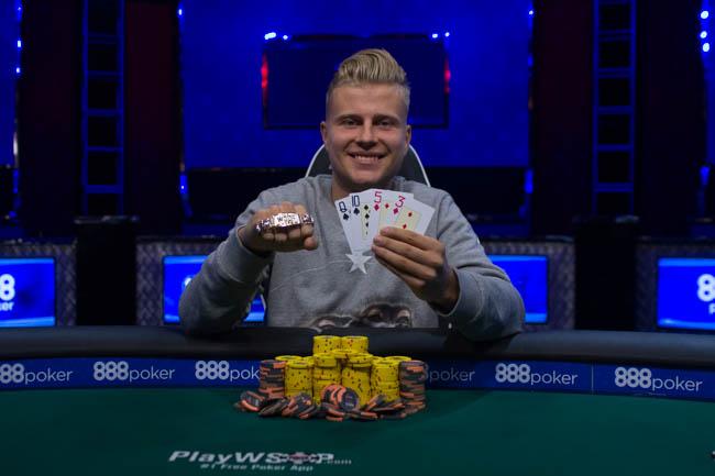 Pokerinpelaaja Jens Kyllönen PLO Championship WSOP