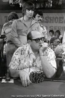 Eric Drache Behind Doyle Brunson