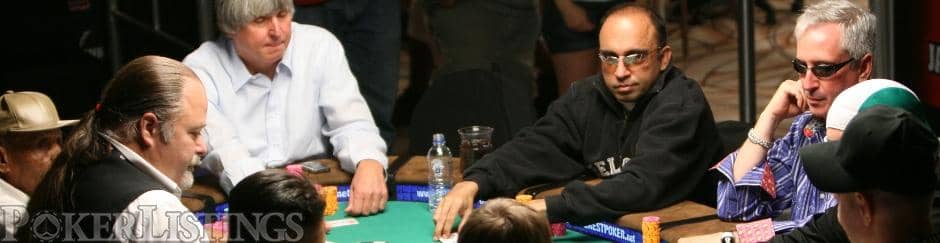 Final table at WSOP