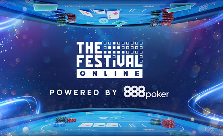 888poker The Festival Online starttaa viikon kuluttua (korjattu aikataulu)