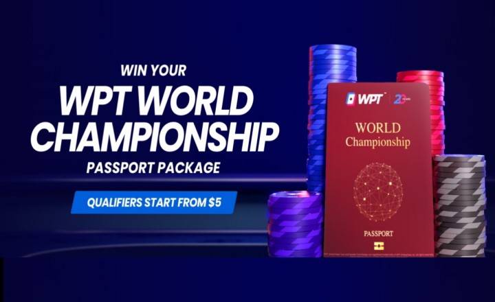 Voita WPT World Championship -turnauspaketti vain $5 dollarilla