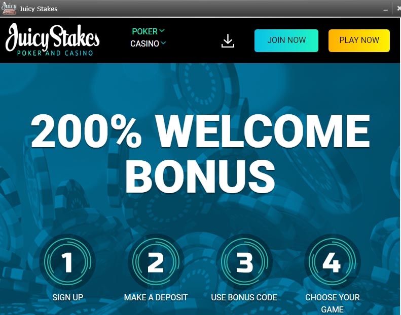 Nappaa mehukas Juicy Stakes Poker bonus
