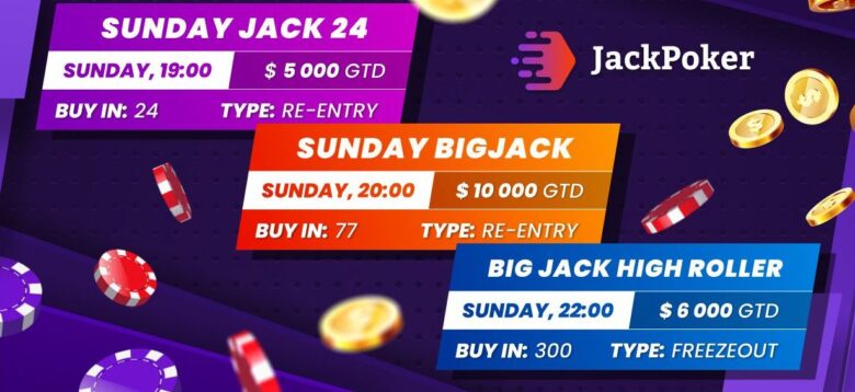 JackPoker pokeriturnaukset