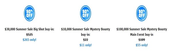 888poker Summer Sale Week pokeriturnaukset