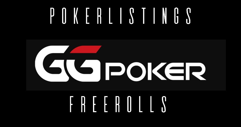 PokerListings GGPoker Freerollit 1000$ GTD