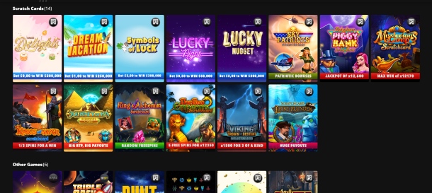 Wild Casinon Specialty Games (erikoispelit)