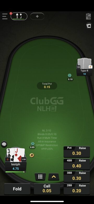 ClubGG kokemus älypuhelimella 2