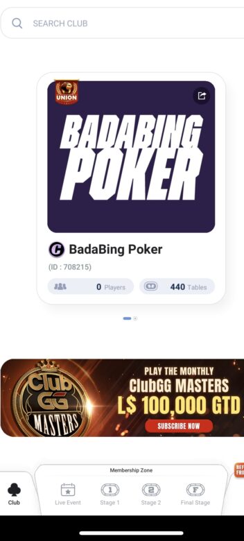 ClubGG miten löydät pokeriklubin