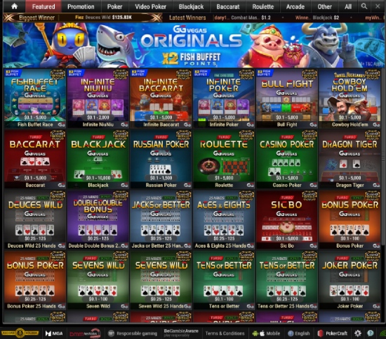 GGPoker Casinon etusivu