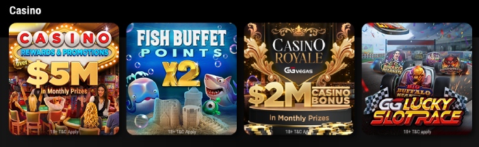 GGPoker Casino kampanjat