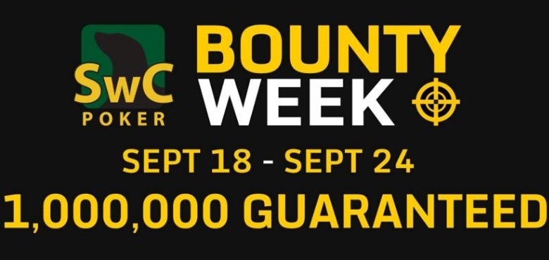 Päitä vatiin! SWC Poker Bounty Week potissa yhteensä 1 000 000 GTD