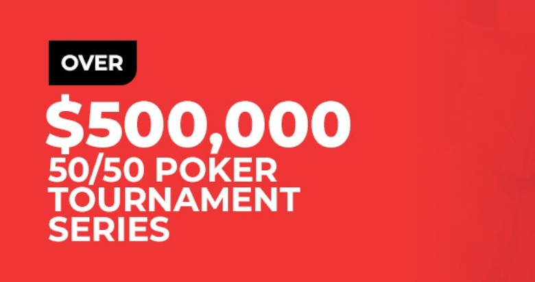 Tällä viikolla BetOnline & Tiger Gaming tarjoaa 50/50 Series –turnaussarjan – Voita paikka $500k GTD turnaukseen!
