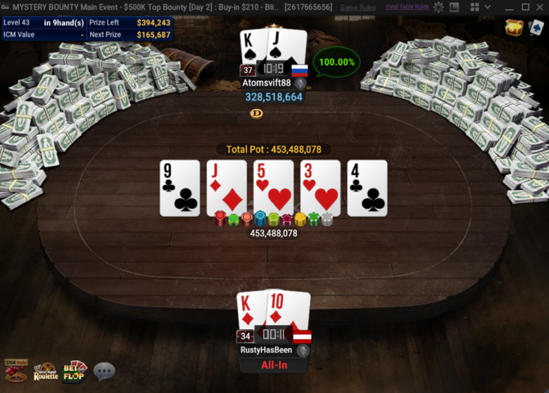 GGPoker Bounty Hunter Series Main Event 2023 finaali