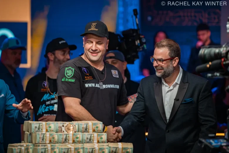 Michael Mizrachi WSOP Main Event 2025 -turnauksessa