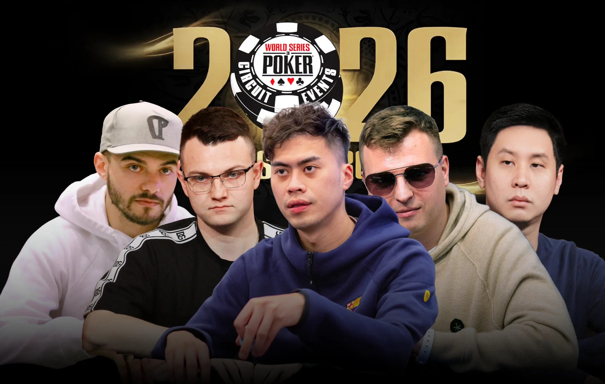 Seurattavat pokeriammattilaiset WSOP 2026