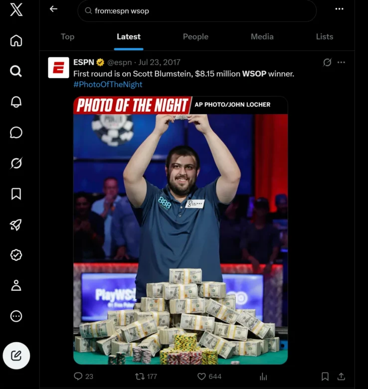 ESPN X:ssä