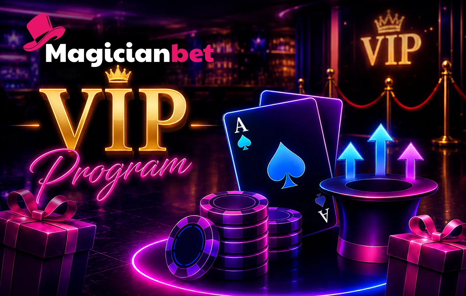 Mitä pelaajat voivat odottaa uudelta Magicianbet VIP Programilta