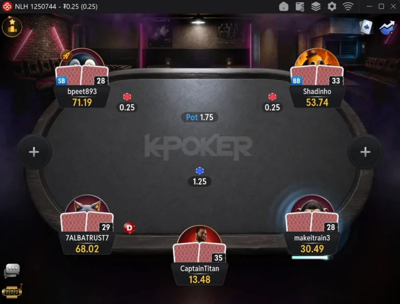 K-Poker-pöydät CoinPokerilla