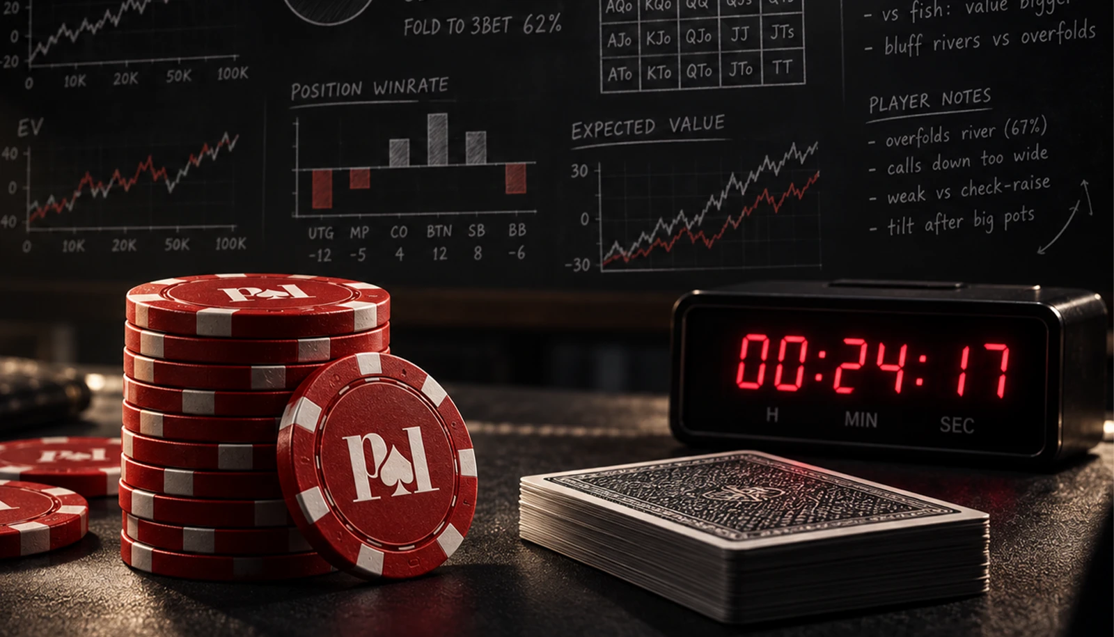 Kuinka usein pokerituloksia kannattaa analysoida?