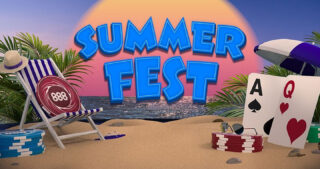 888poker Summer Fest tarjoaa neljä LIVE-pakettia freerollissa. Viikoittaisia tehtäviä suorittamalla pelaajat ansaitsevat paikan $2,000 Summer Fest Freerolliin.