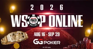 GGPoker julkaisi vuoden 2026 WSOP Online -ohjelman