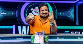 Santhosh Suvarna voitti kolmannen WSOP-rannekkeensa $50K High Rollerissa ja kuittasi $1 992 870