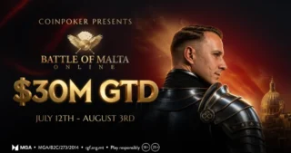 Battle of Malta Online debytoi CoinPokerilla: mitä pelaajien pitää tietää