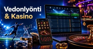 Vedonlyönti ja kasino ovat usein samalla sivustolla, tarjoten urheilua, live-vetoja, kolikkopelejä ja live-kasinoa yhdellä tilillä. Helppous on plussaa, mutta tarkista bonukset, maksut, kotiutukset, lisenssi ja vastuullisuus ennen rekisteröitymistä