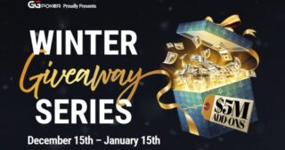 GGPoker Winter Giveaway Series 2023 tarjoaa joululahjaksi sarjan edullisia “high value” -turnauksia!