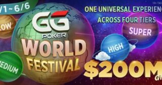 Uusi Nettipokerin Kuningassarja Astuu Areenalle! GGPoker ja $200M GTD World Festival!