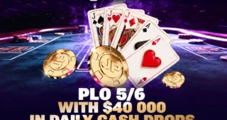 JackPoker Cash Splash jakaa jopa $40 000 päivässä Omaha-pöydissä