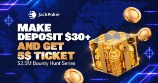 Bounty Hunt Series huipentuu JackPokerilla – ennen $80,000 GTD Main Eventia 20. syyskuuta pelaajilla on vielä helppo tapa päästä mukaan.