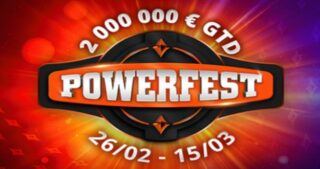 2,000,000€ partypoker POWERFEST laittaa peliin lisää hyvyyksiä!