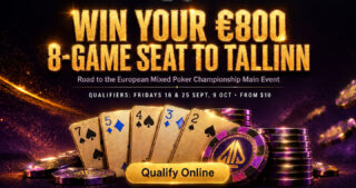 EMPC pelataan 26.–31. lokakuuta Tallinnassa. Paikan Main Eventiin voi voittaa Phenom Pokerin satelliiteista alkaen $10.