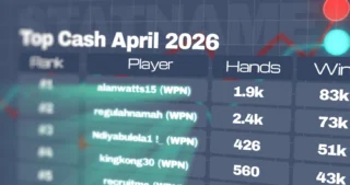 Huhtikuun 2026 parhaat cash game -pelaajat