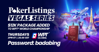 Vielä ehdit voittamaan $12,400 matkapaketin Las Vegasiin – Pelaa viimeinen Vegas Series –turnaus!