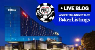 Seuraa WSOPC Tallinnan tapahtumia Suomeksi 16.9 alkaen – Menossa mukana Juhani Tyrisevä