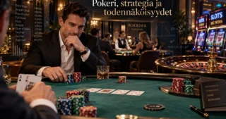 Pokeri ja kasinopelit eroavat, mutta molemmissa todennäköisyydet ratkaisevat. Pokerissa pelaaja vaikuttaa odotusarvoon, kolikkopeleissä house edge määrittää pitkän linjan.